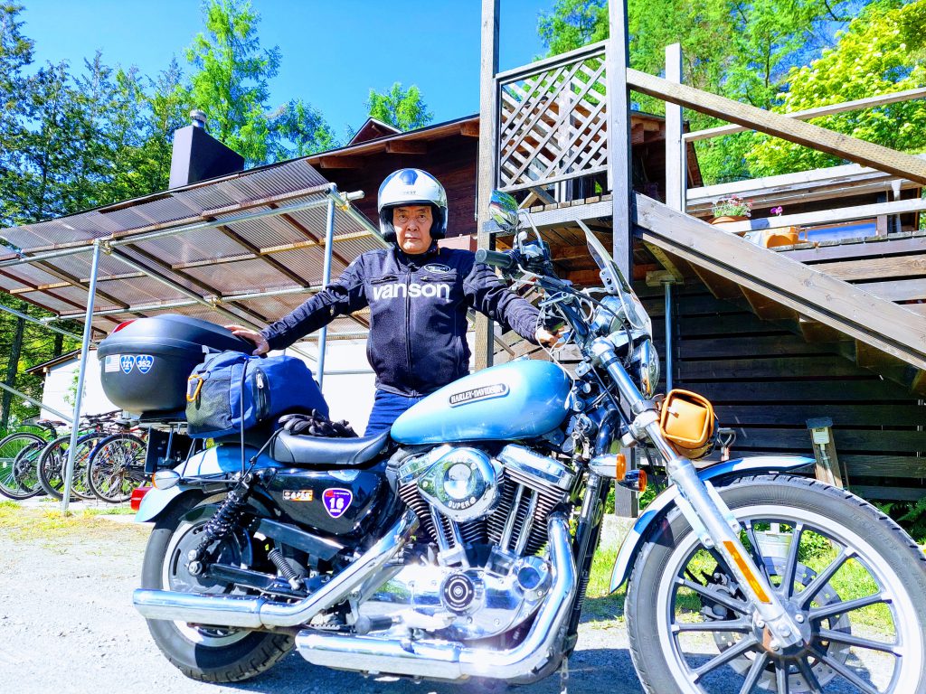 Maverick 5 24 ご宿泊のお客様 気持ちいい季節ですね 福島へバイクツーリングの旅 裏磐梯高原ペンションマーベリック