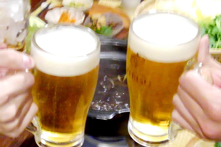 【飲み放題】エビス生ビール６０分飲み放題と「ハフハフあったか鍋」冬の味満喫プラン