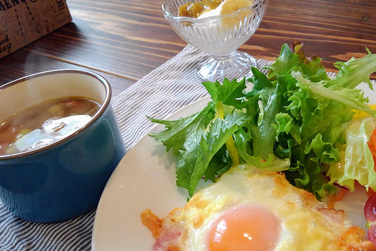 【朝食付き】 深夜着もOK！モーニングプレートと自家製厚切りパンの朝食付きプラン
