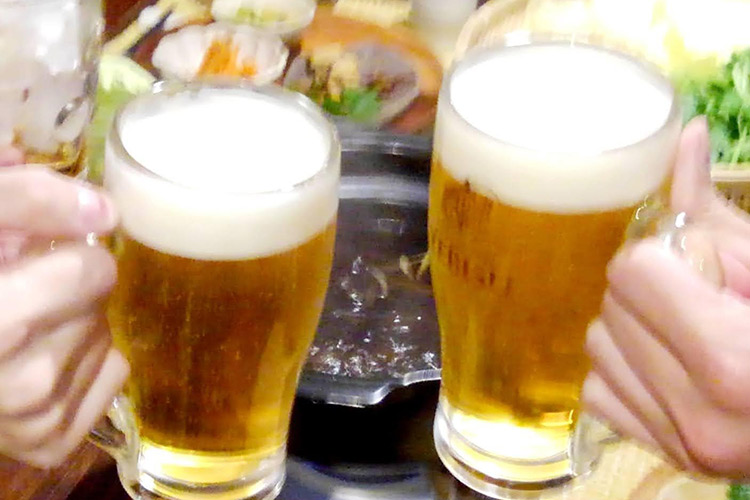 【飲み放題】エビス生ビール60分飲み放題と「ハフハフあったか鍋」冬の味満喫プラン